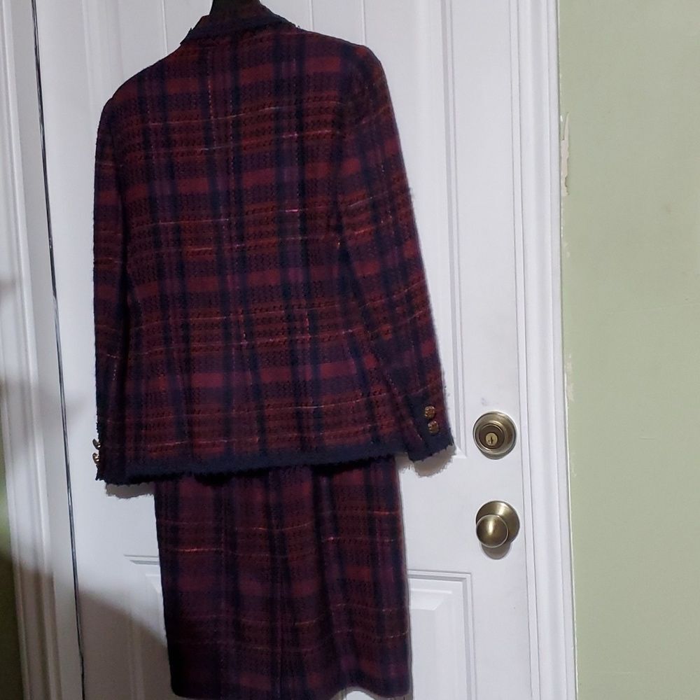 The Icing Size 6vTweed Dress Suit Made in USA - Picture 7 of 7
